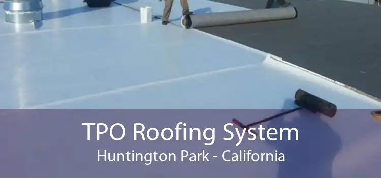 TPO Roofing System Huntington Park - California